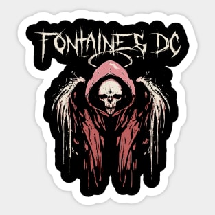 fontaines in nightmare Sticker